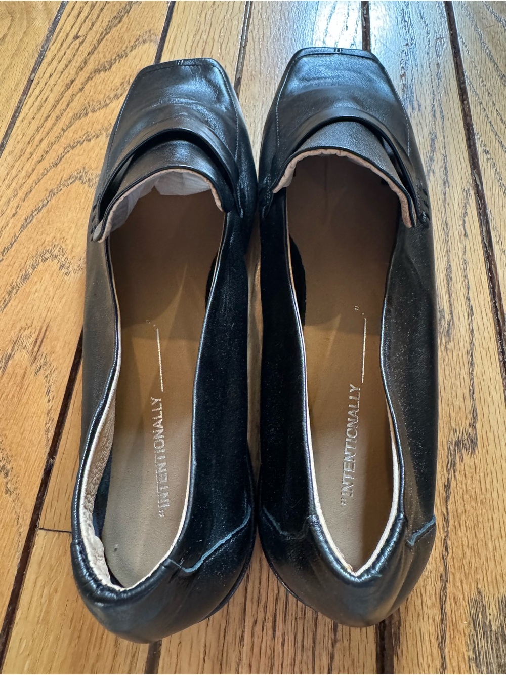 INTENTIONALLY BLANK PINKY LOAFER - BLACK - Picture 5 of 6